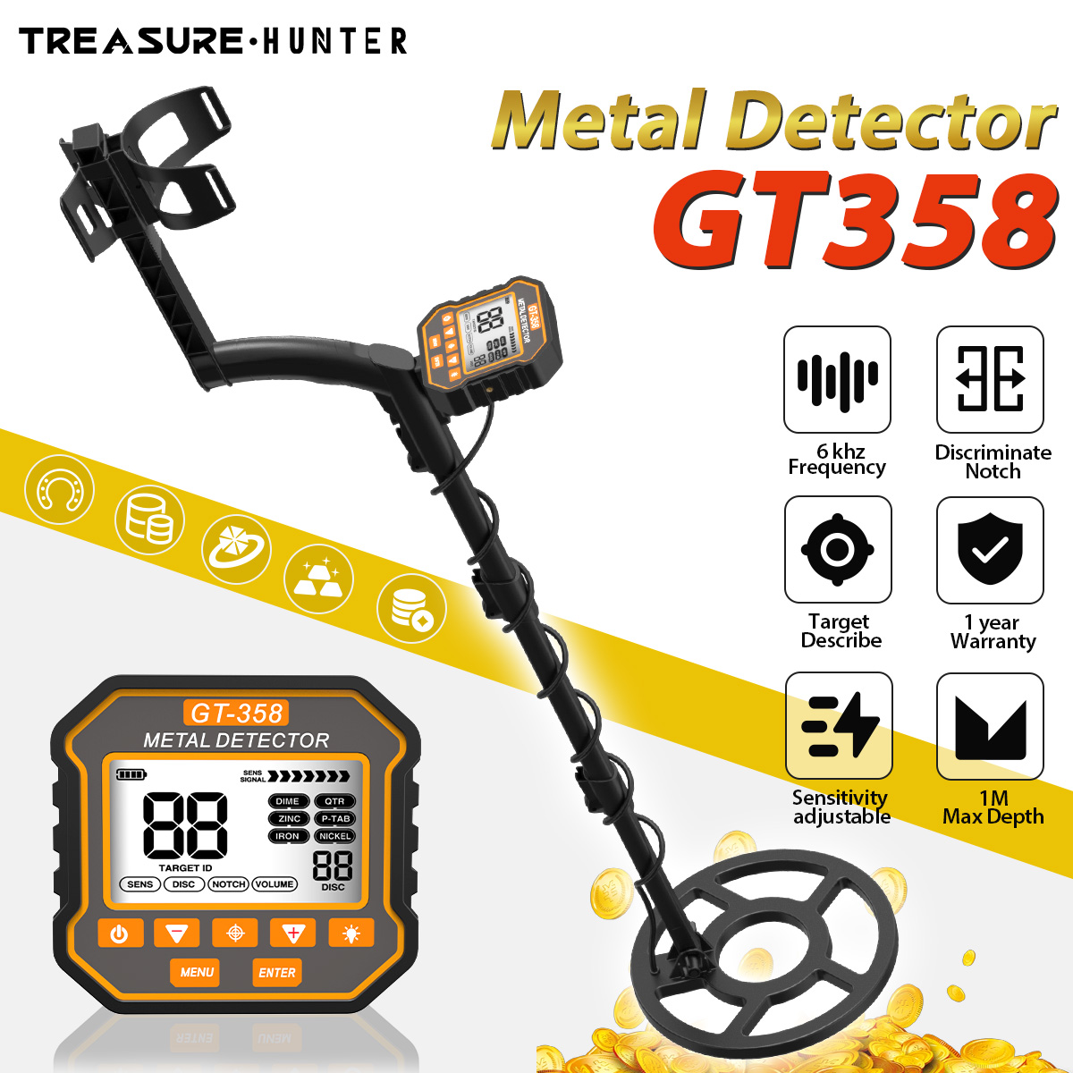 Co Detector Plug - الكنز هنتر للكشف عن المعادن GT358