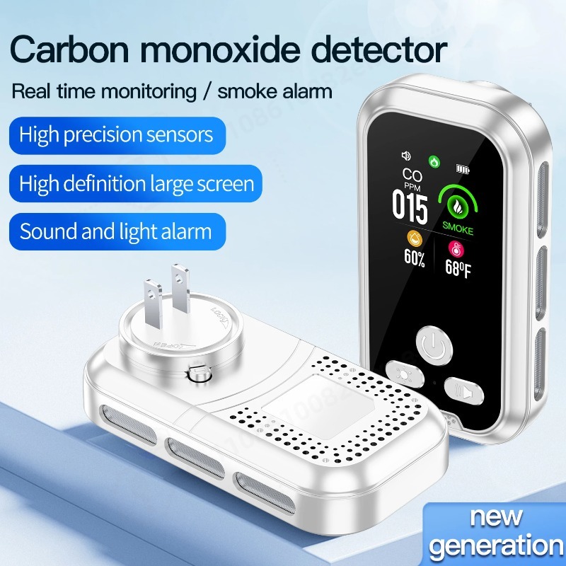 Co Detector Plug - جهاز كشف الغازات المحمول 6 في