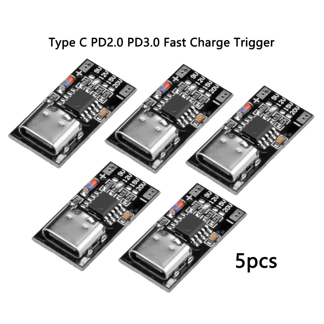 5-نوع C PD2.0 PD3.0 سريع الشحن - مراجعة Co Detector Plug وسعره