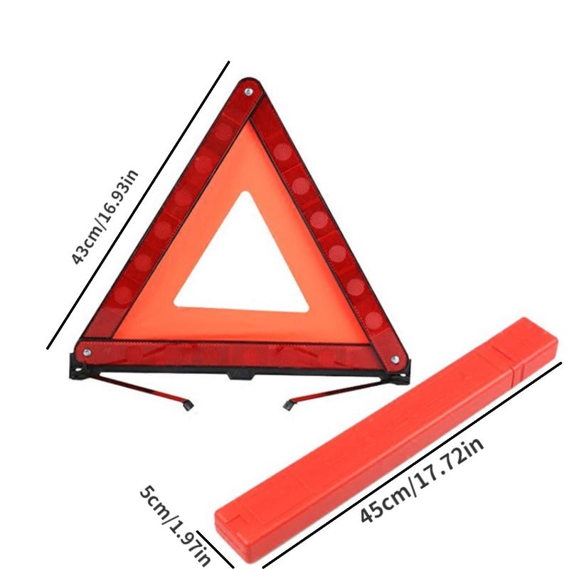 1 قطعة عاكس مثلث للسيارة، علام - مراجعة Emergency Exit Sign وسعره