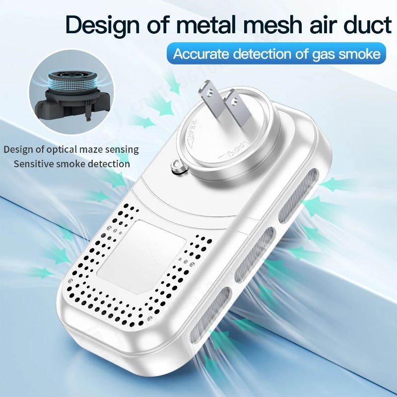 جهاز كشف الغازات المحمول 6 في  - مراجعة Co Detector Plug وسعره