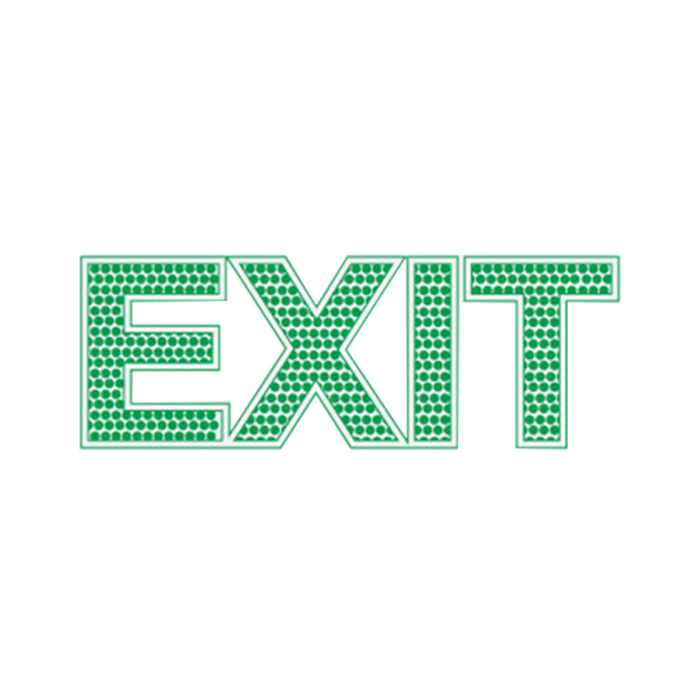 ملصق حائط للخروج، لافتة أمان ط - مراجعة Emergency Exit Sign وسعره